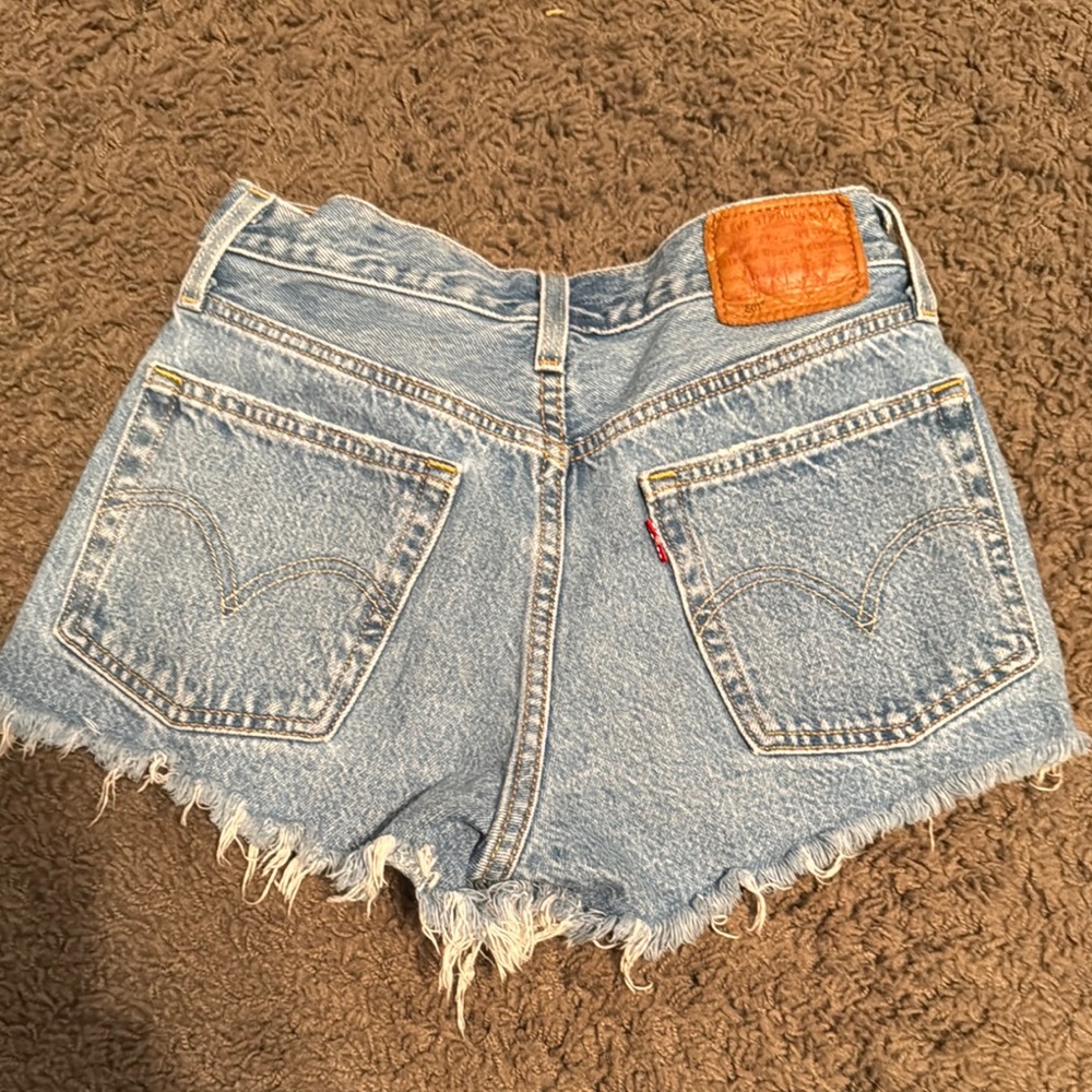 Levi Denim Blue Women's Shorts